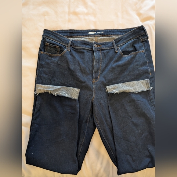 Old Navy Power Straight Jeans Size 16 Tall - Picture 1 of 4